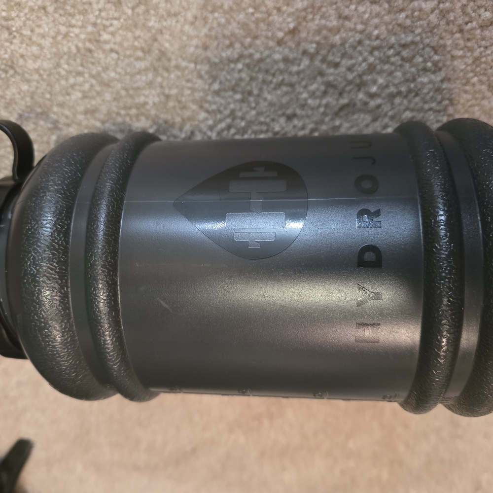 HydroJug Black Water Bottle
